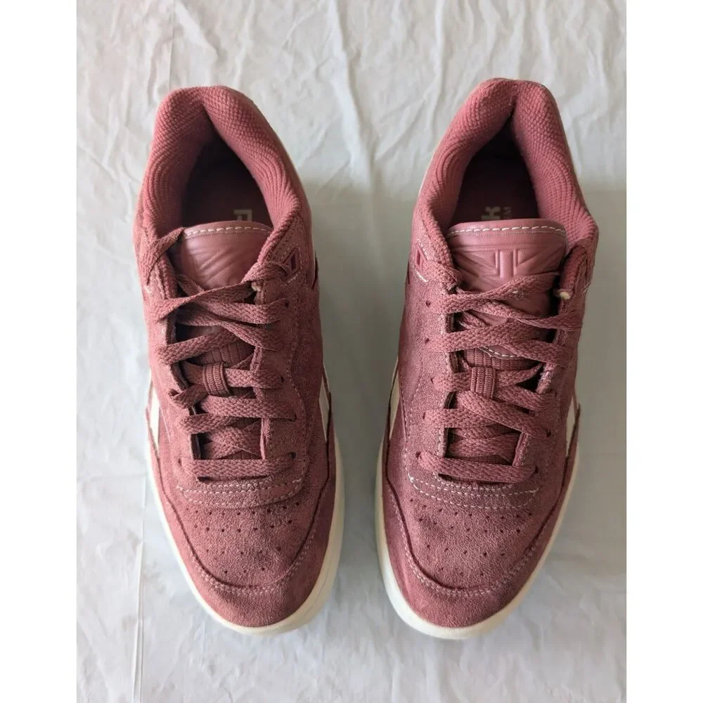 Reebok Club C 85 8 Pink Mauve Suede Sneakers Retro Court Shoes Low Top
